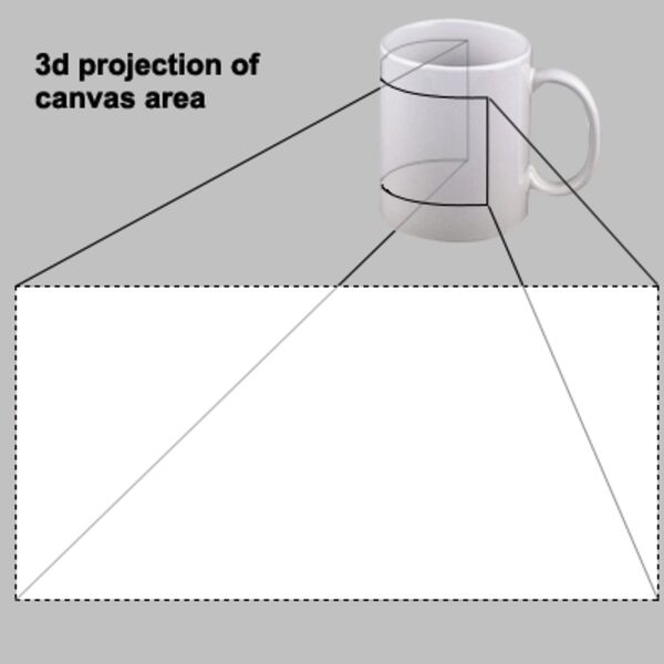 11 oz. Blue Ceramic Round LazerMug Thumbnail