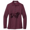 Ladies Silk Touch Long Sleeve Polo Thumbnail