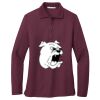 Ladies Silk Touch Long Sleeve Polo Thumbnail
