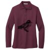 Ladies Silk Touch Long Sleeve Polo Thumbnail
