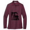Ladies Silk Touch Long Sleeve Polo Thumbnail