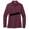 Ladies Silk Touch Long Sleeve Polo Thumbnail