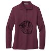 Ladies Silk Touch Long Sleeve Polo Thumbnail