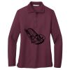 Ladies Silk Touch Long Sleeve Polo Thumbnail