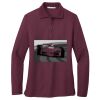 Ladies Silk Touch Long Sleeve Polo Thumbnail