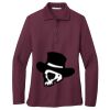 Ladies Silk Touch Long Sleeve Polo Thumbnail