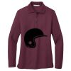 Ladies Silk Touch Long Sleeve Polo Thumbnail