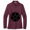 Ladies Silk Touch Long Sleeve Polo Thumbnail