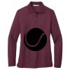 Ladies Silk Touch Long Sleeve Polo Thumbnail