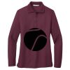 Ladies Silk Touch Long Sleeve Polo Thumbnail
