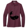 Ladies Silk Touch Long Sleeve Polo Thumbnail