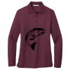 Ladies Silk Touch Long Sleeve Polo Thumbnail
