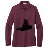 Ladies Silk Touch Long Sleeve Polo Thumbnail
