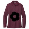 Ladies Silk Touch Long Sleeve Polo Thumbnail