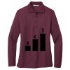 Ladies Silk Touch Long Sleeve Polo Thumbnail