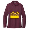 Ladies Silk Touch Long Sleeve Polo Thumbnail