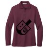 Ladies Silk Touch Long Sleeve Polo Thumbnail