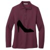 Ladies Silk Touch Long Sleeve Polo Thumbnail