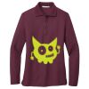 Ladies Silk Touch Long Sleeve Polo Thumbnail