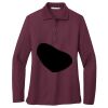 Ladies Silk Touch Long Sleeve Polo Thumbnail