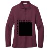 Ladies Silk Touch Long Sleeve Polo Thumbnail