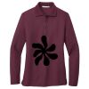 Ladies Silk Touch Long Sleeve Polo Thumbnail