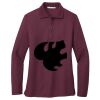 Ladies Silk Touch Long Sleeve Polo Thumbnail