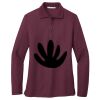 Ladies Silk Touch Long Sleeve Polo Thumbnail