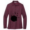 Ladies Silk Touch Long Sleeve Polo Thumbnail