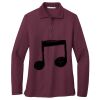 Ladies Silk Touch Long Sleeve Polo Thumbnail