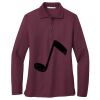 Ladies Silk Touch Long Sleeve Polo Thumbnail
