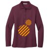 Ladies Silk Touch Long Sleeve Polo Thumbnail