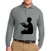 Silk Touch Long Sleeve Polo Thumbnail